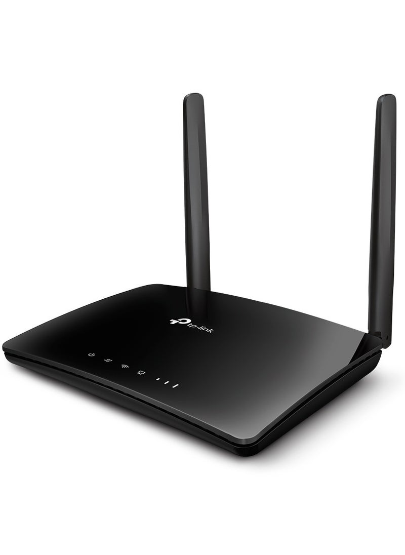 TP-Link Wireless N 4G LTE Router TL-MR6400 black