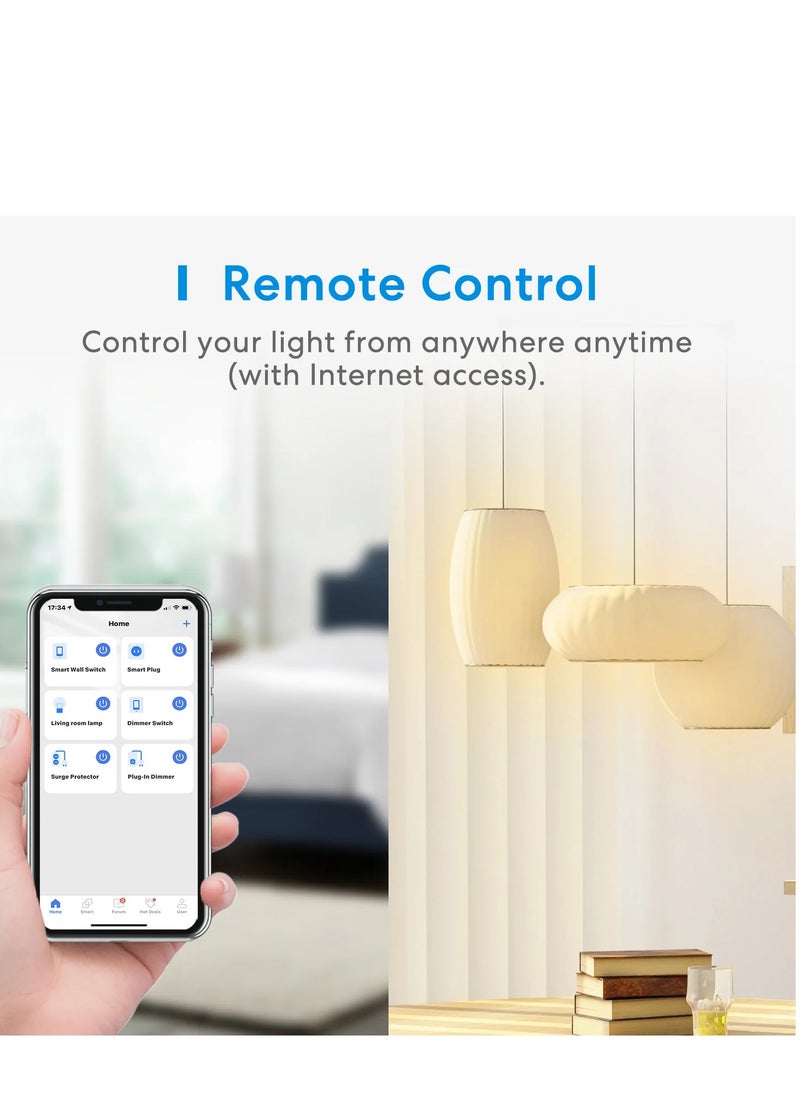 Meross Smart In-Wall Switch