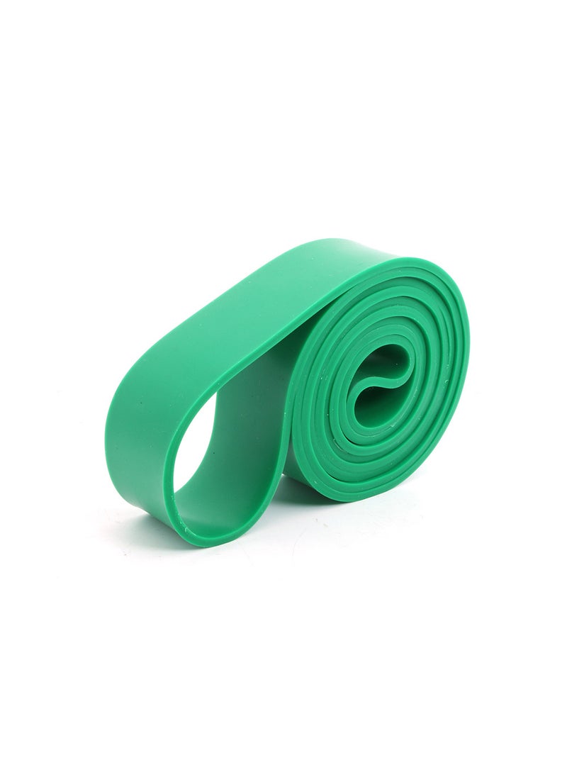 elastic band resistance band strength training exercise fitness latex TPE pull-up 2080 pull-up thick circle yoga Green 2080*4.5*45MM