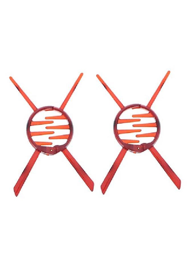 Chopsticks For Hair Jaw Clip Clincher Set Of 2 (Tortoise)