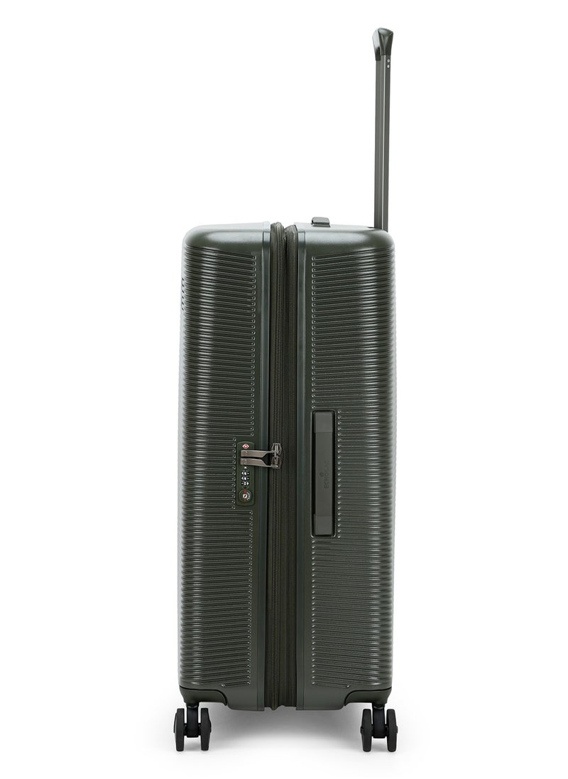 Ultima 76Cm Check-In Luggage Deep Olive