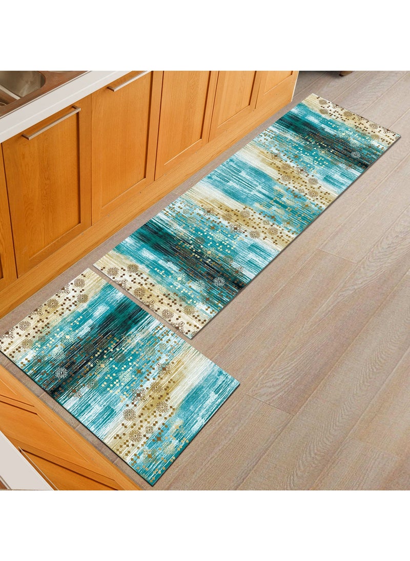 Abstract Print Bathroom Soft Anti-Skidding Mat