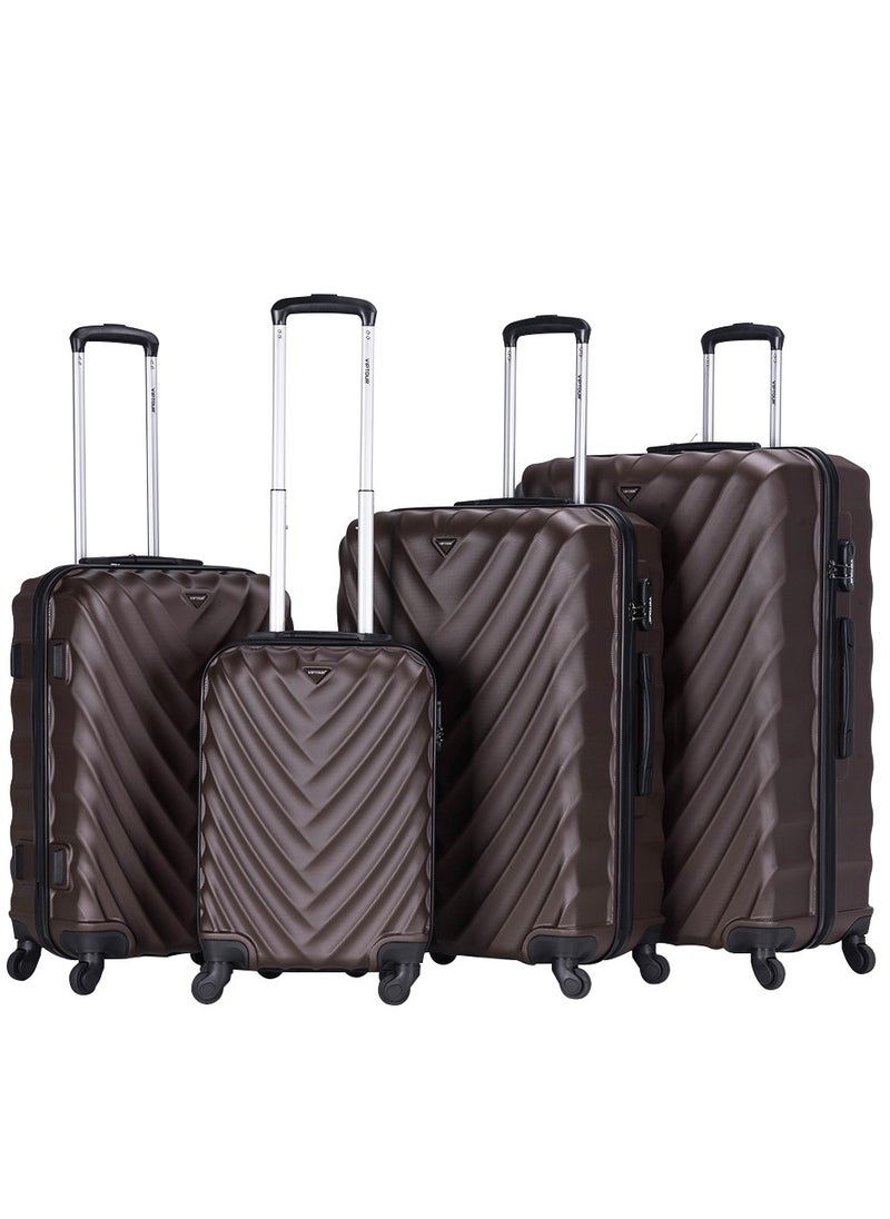 Luggage Set of 4 Pieces ABS Made with Spinner Wheels And Lockable System Luggage