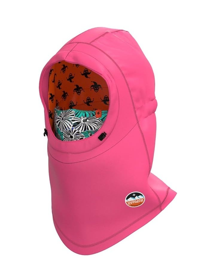 Maskara Extreme Arctic Balaclava, Windproof & Waterproof, Heat Insulative, Breathable, Perfect for Winter Sports, Pink