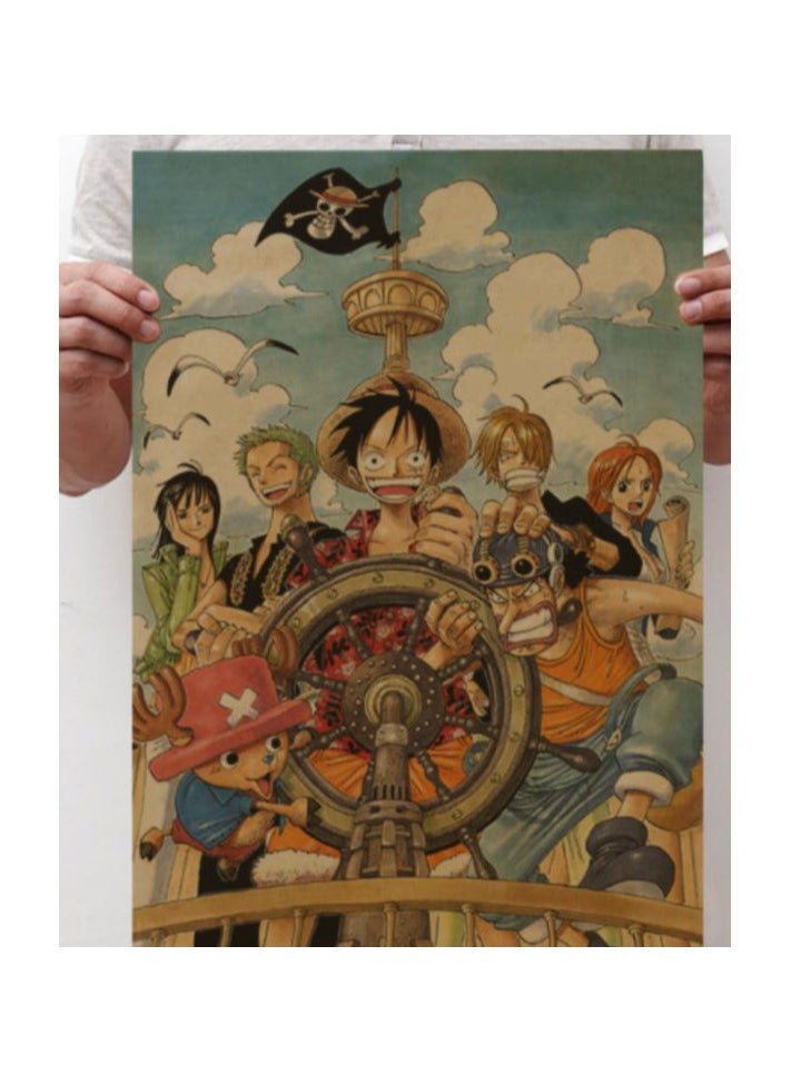 Creative Luffy Series Wall Poster