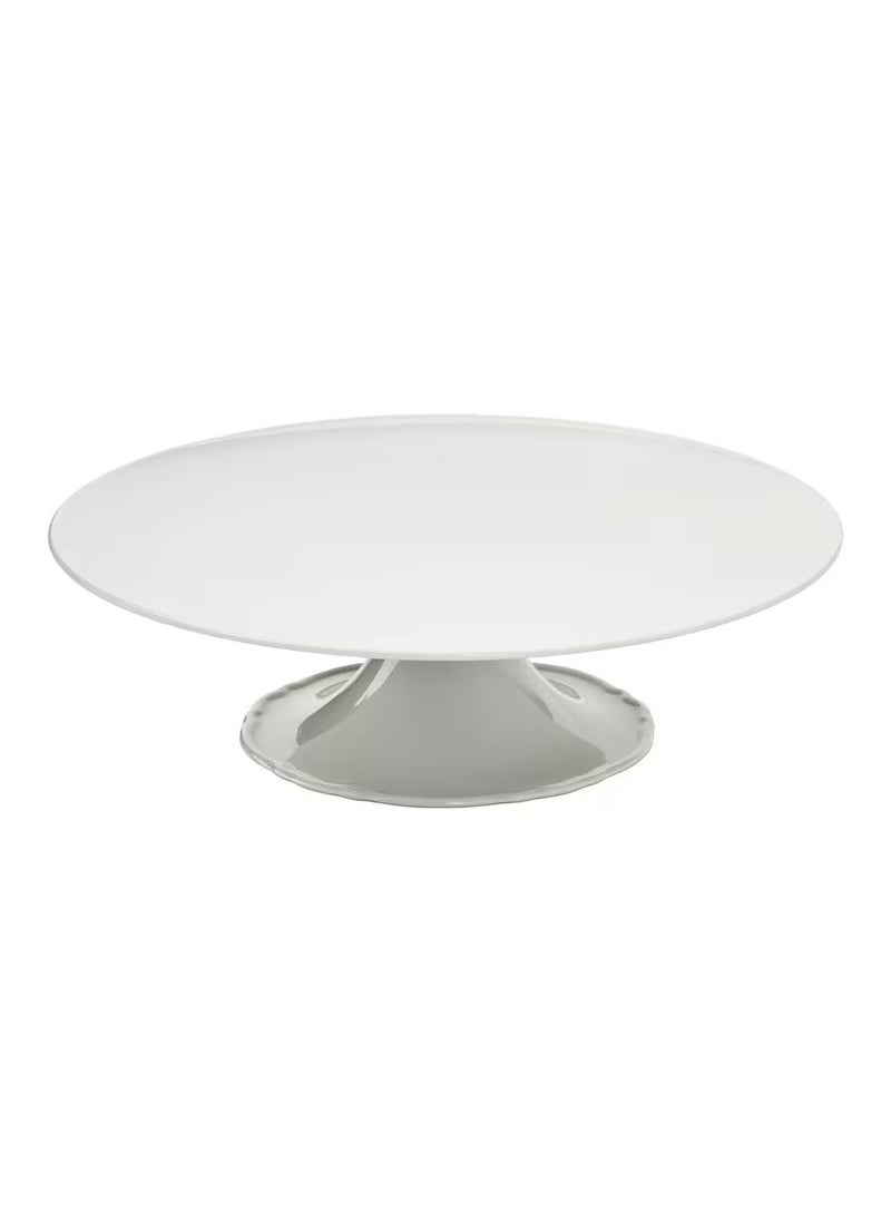 UPPLAGA Cake stand, white, 29 cm