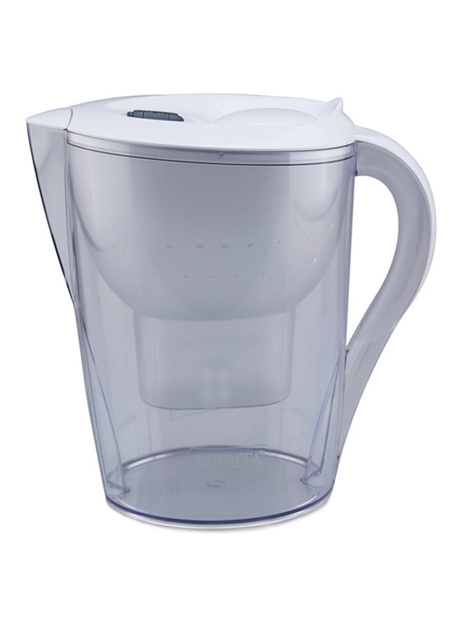 Marella Water Filter Jug Frosted White/Clear 3.5Liters