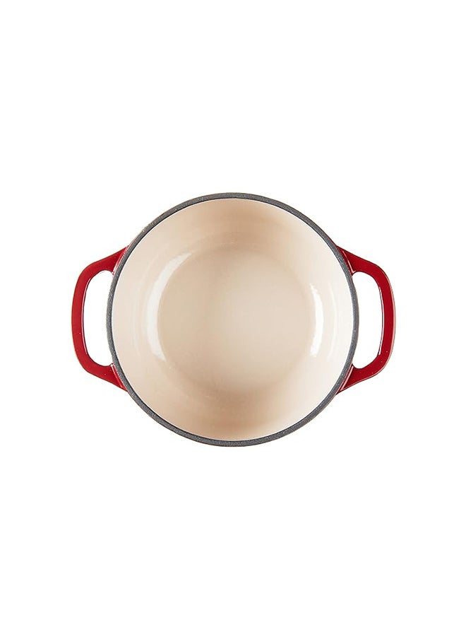 Lodge Enameled Dutch Oven 1.5 Qt Red EC1D43