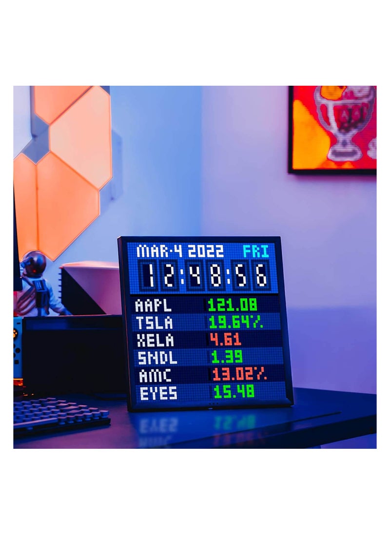 Divoom Pixoo64 64×64 Pixel Art LED Display Social Media Counter