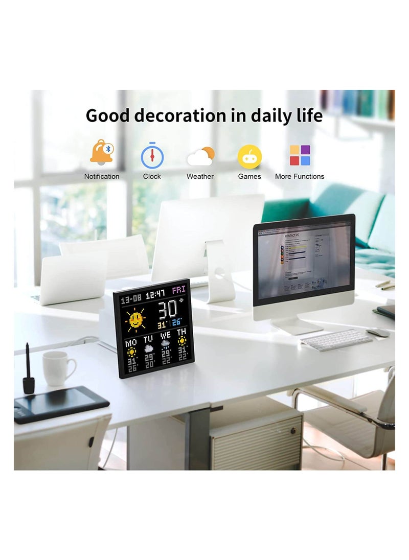 Divoom Pixoo64 64×64 Pixel Art LED Display Social Media Counter