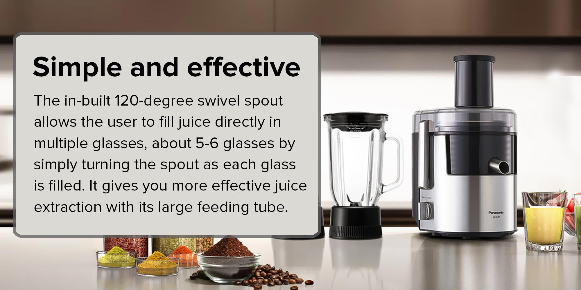 3-In-1 Blender 800.0 W MJDJ31 Grey/Black/Clear