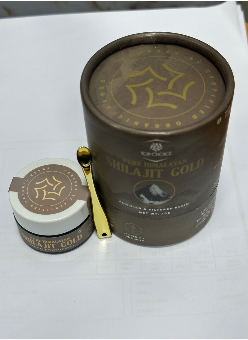 Pure Himalayan Shilajit Gold 20g