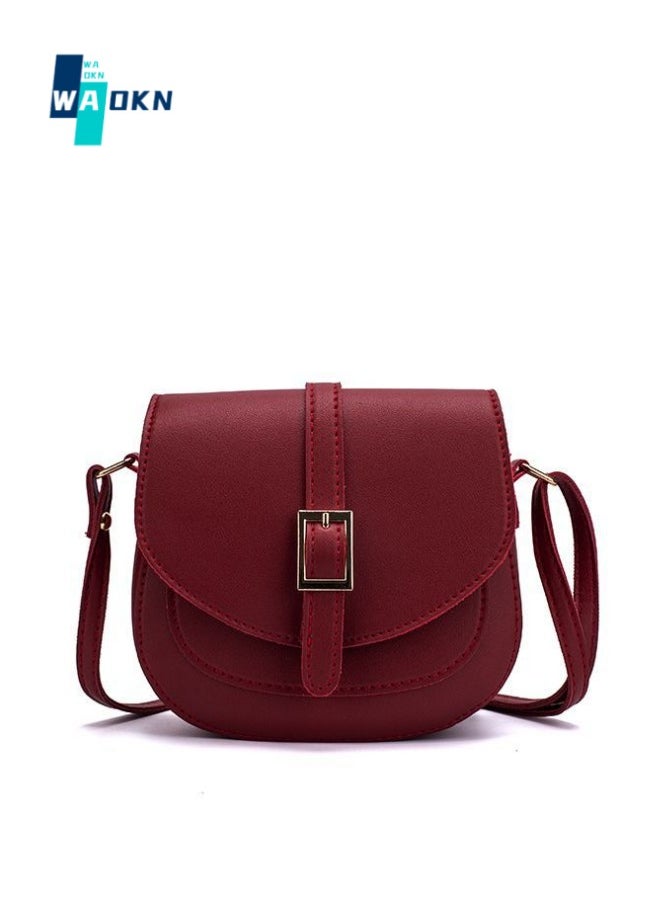 Women's Fashion Solid Color Shoulder Bag, Girls' Simple Small Bag Messenger Bag Mobile Phone Bag Coin Purse, Ladies PU Leather Crossbody Bag Sling Bag Side Bag Carry Bag