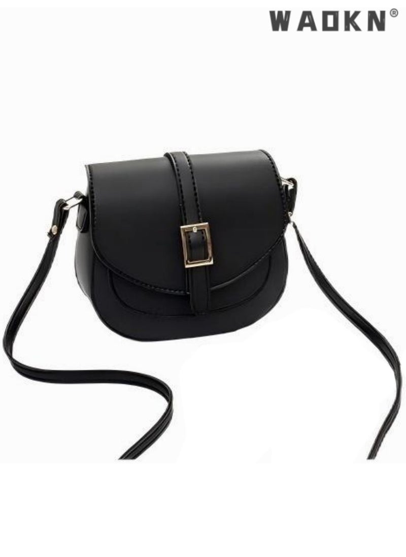 Women's Fashion Solid Color Shoulder Bag, Girls' Simple Small Bag Messenger Bag Mobile Phone Bag Coin Purse, Ladies PU Leather Crossbody Bag Sling Bag Side Bag Carry Bag
