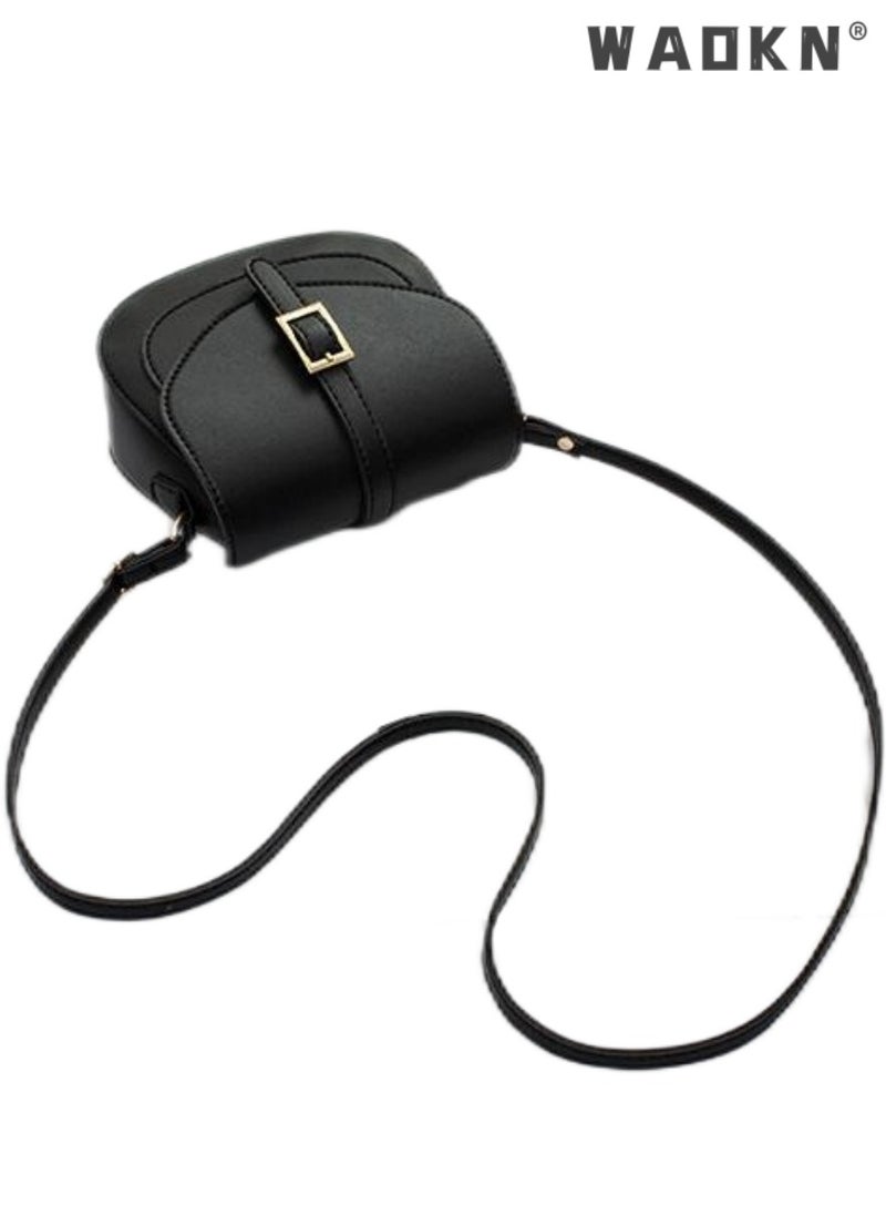 Women's Fashion Solid Color Shoulder Bag, Girls' Simple Small Bag Messenger Bag Mobile Phone Bag Coin Purse, Ladies PU Leather Crossbody Bag Sling Bag Side Bag Carry Bag