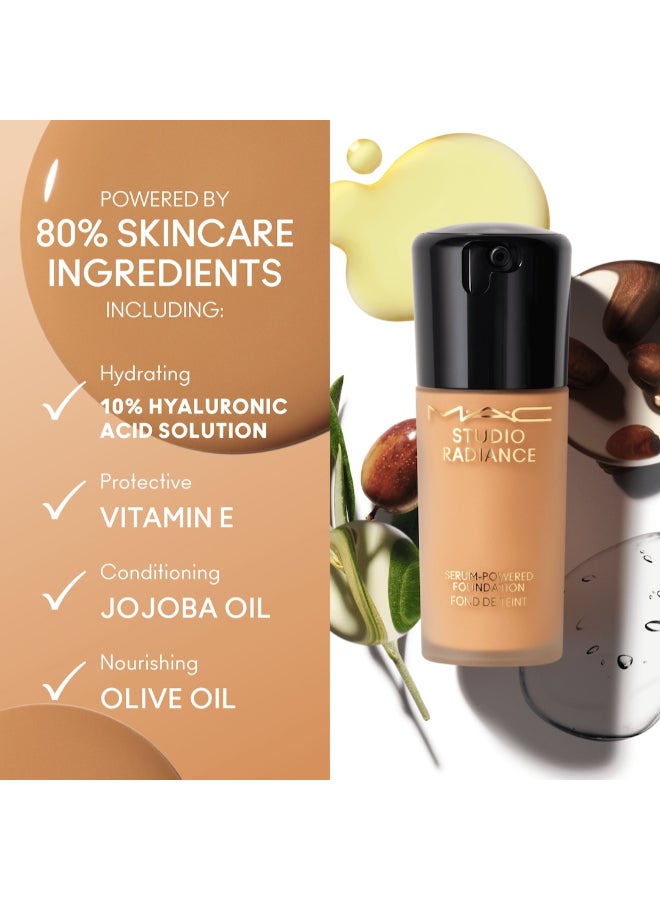 studio radiance high coverage serum foundation nw22 Beige