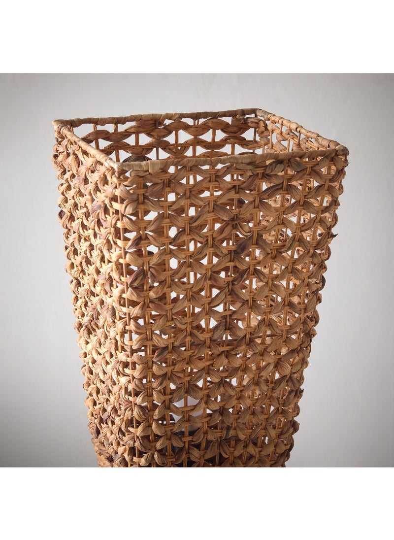 Naturel Rattan and Seagrass Floor Lamp with Cable and E27 29 x 130 x 29 cm