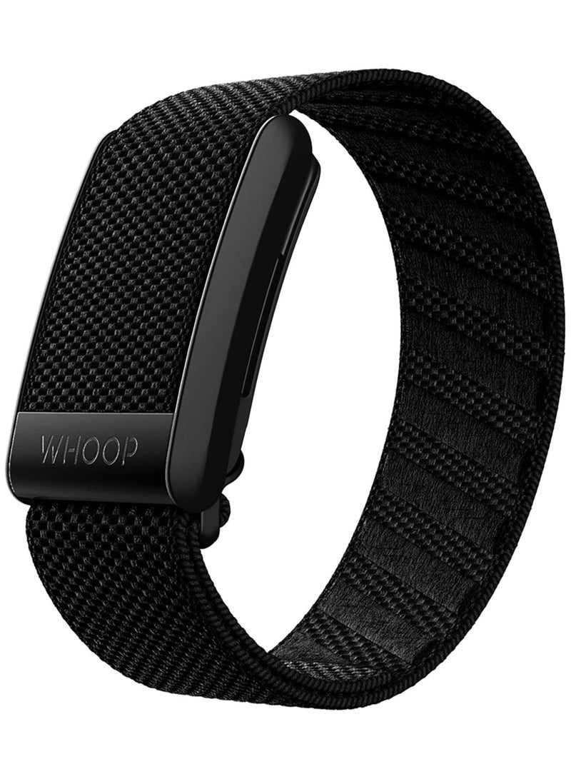 4.0 with 12 Month Subscription – Wearable Health, Fitness & Activity Tracker – Continuous Monitoring, Performance Optimization, Heart Rate Tracking – Improve Sleep, Strain, Recovery, Wellness Black