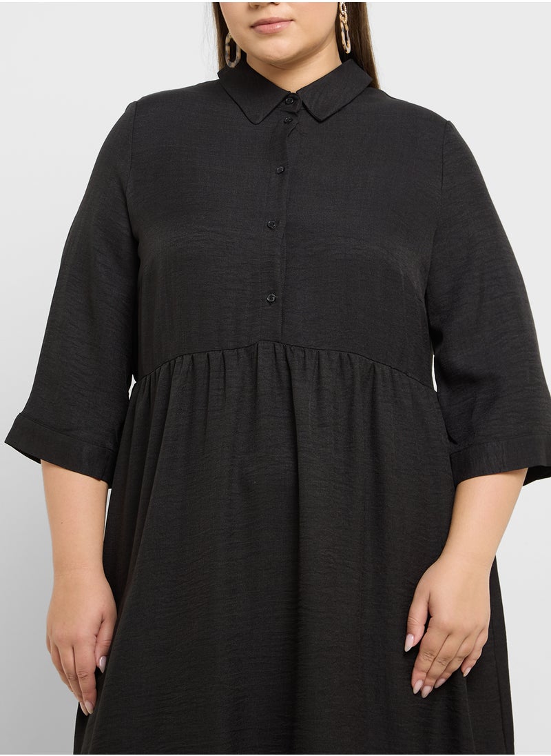 Button Through Dress