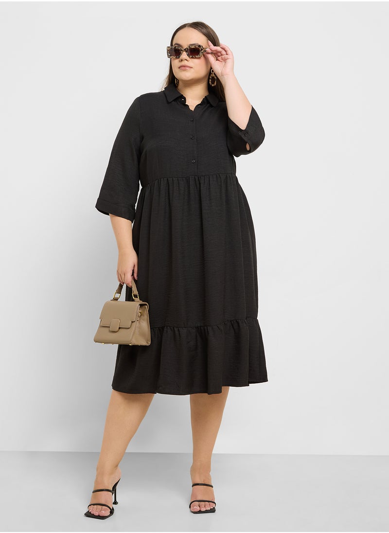 Button Through Dress
