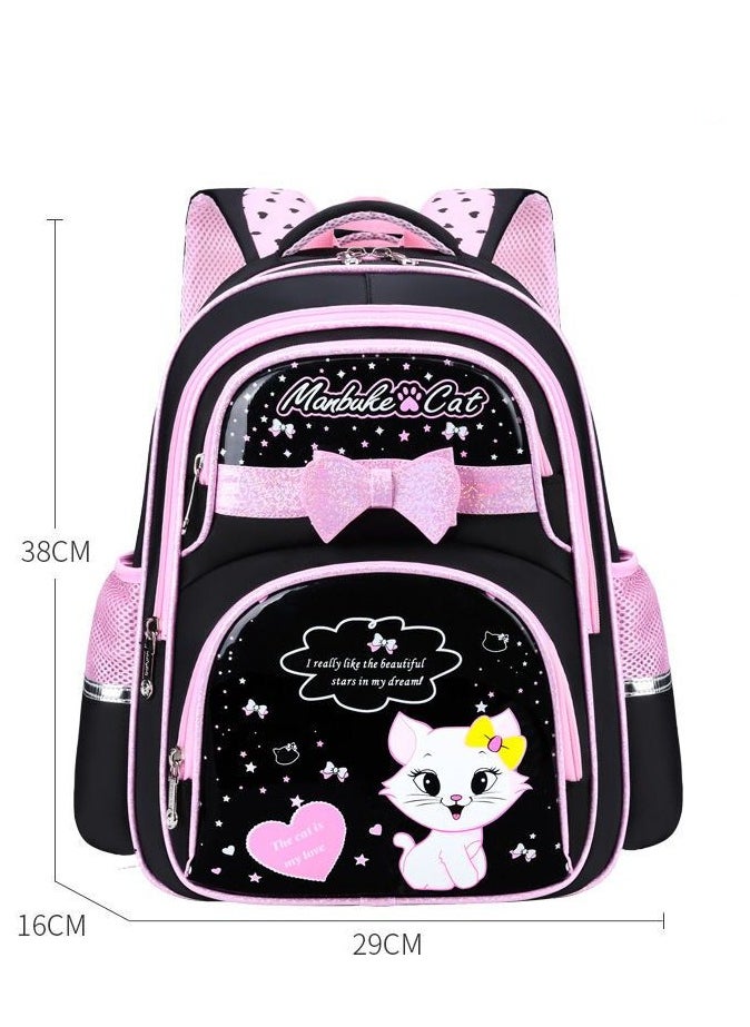 3 Pcs School Bags Backpack Set with  for Kids, Large Capacity Student Bookbag, Includes Backpack, Lunch Bag and Pencil Case, School Supplies for Boys Girls Teens