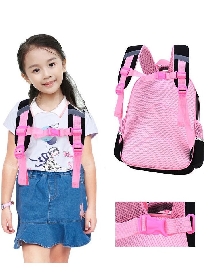 3 Pcs School Bags Backpack Set with  for Kids, Large Capacity Student Bookbag, Includes Backpack, Lunch Bag and Pencil Case, School Supplies for Boys Girls Teens