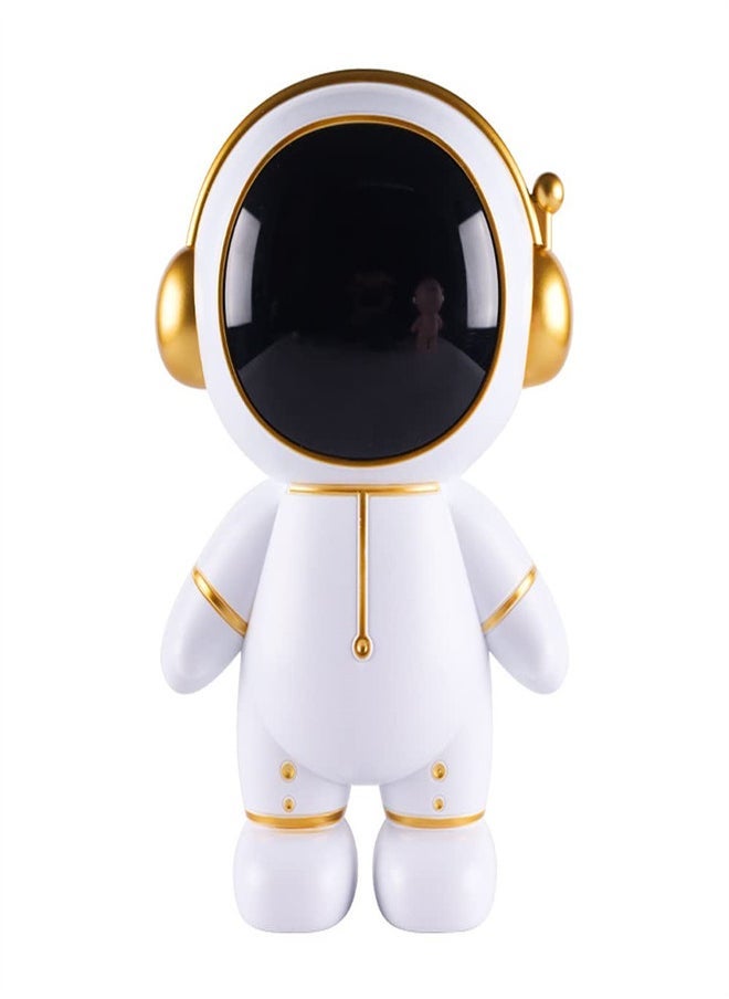 Money Bank in Astronaut Shape with Removable Cover, , Money Box Coin Bank Indestructible Plastic Money Bank, Funny Astronaut Decorations for Kids, Boys, Girls, Gold