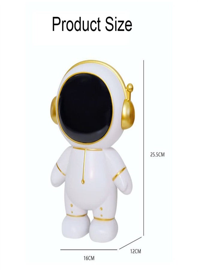 Money Bank in Astronaut Shape with Removable Cover, , Money Box Coin Bank Indestructible Plastic Money Bank, Funny Astronaut Decorations for Kids, Boys, Girls, Gold