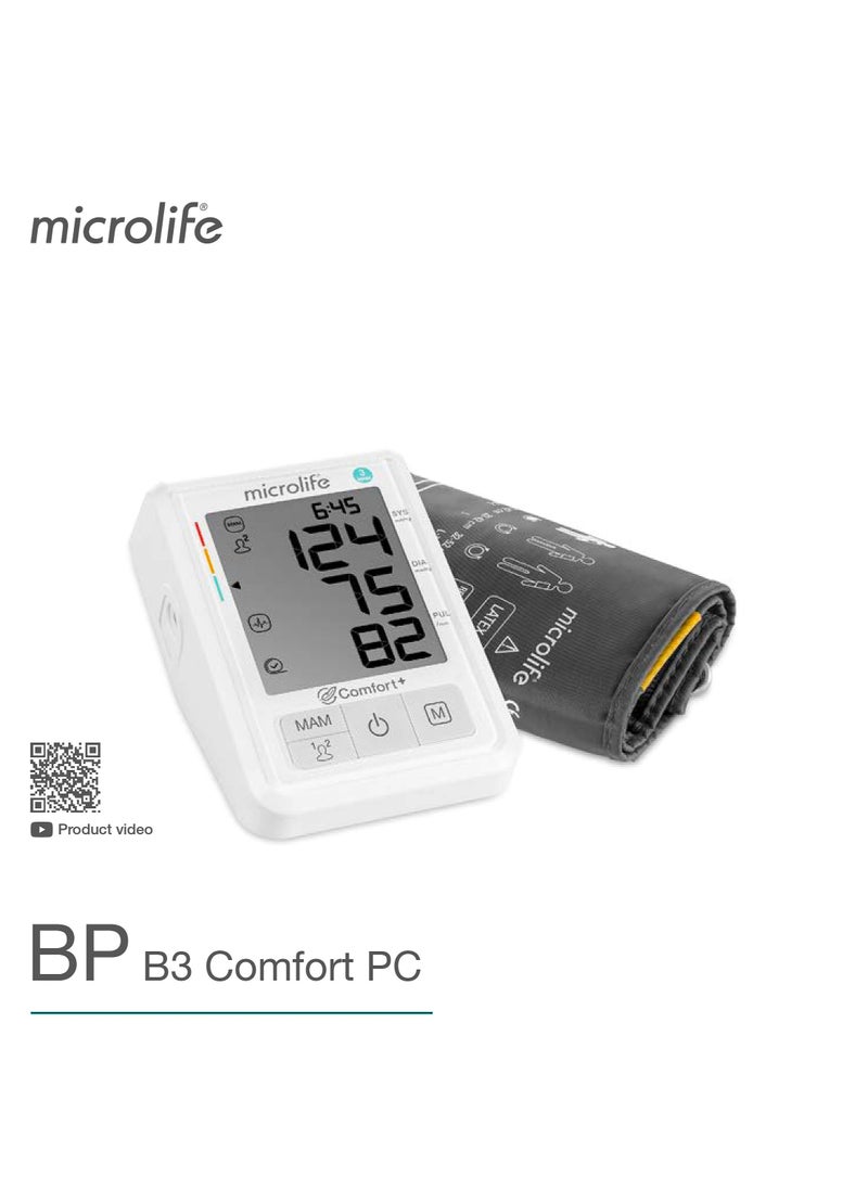 Blood Pressure Monitor BP B3 Comfort PC, with IHB Technology & PC integrated Data Analysis