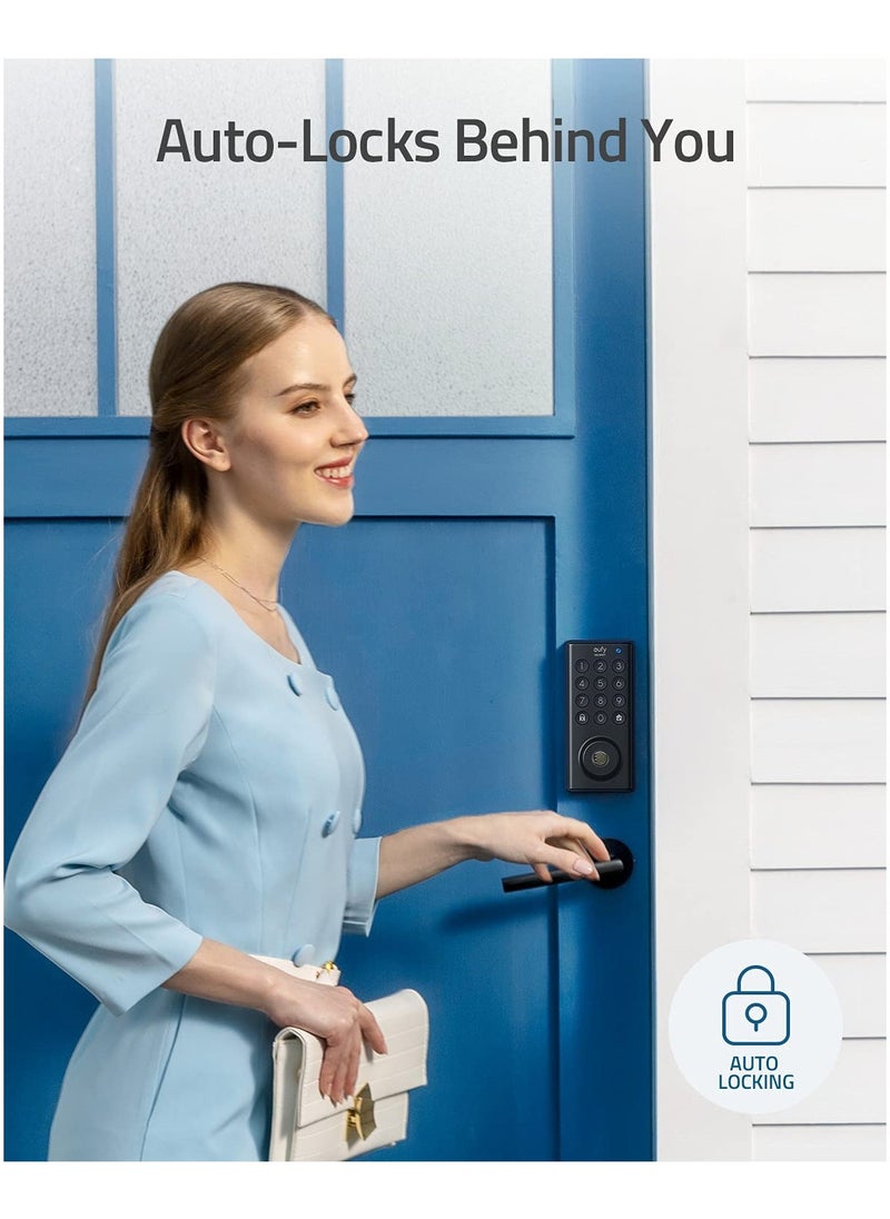 eufy Eufy Smart Lock Touch with Wi-Fi Bridge T8510013 - Black