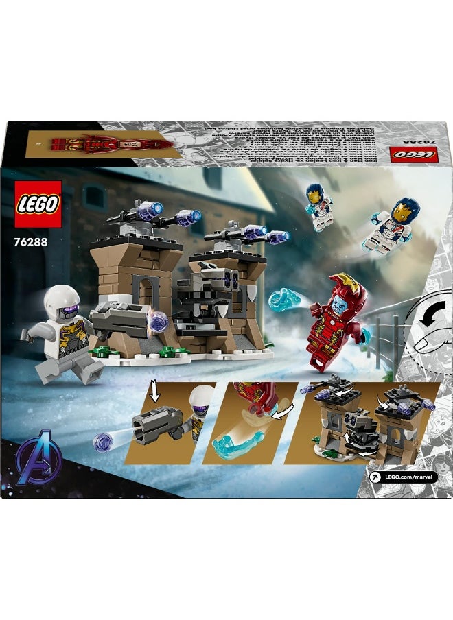 LEGO Marvel Iron Man & Iron Legion vs. Hydra Soldier 76288 Building Toy Set (135 Pieces)