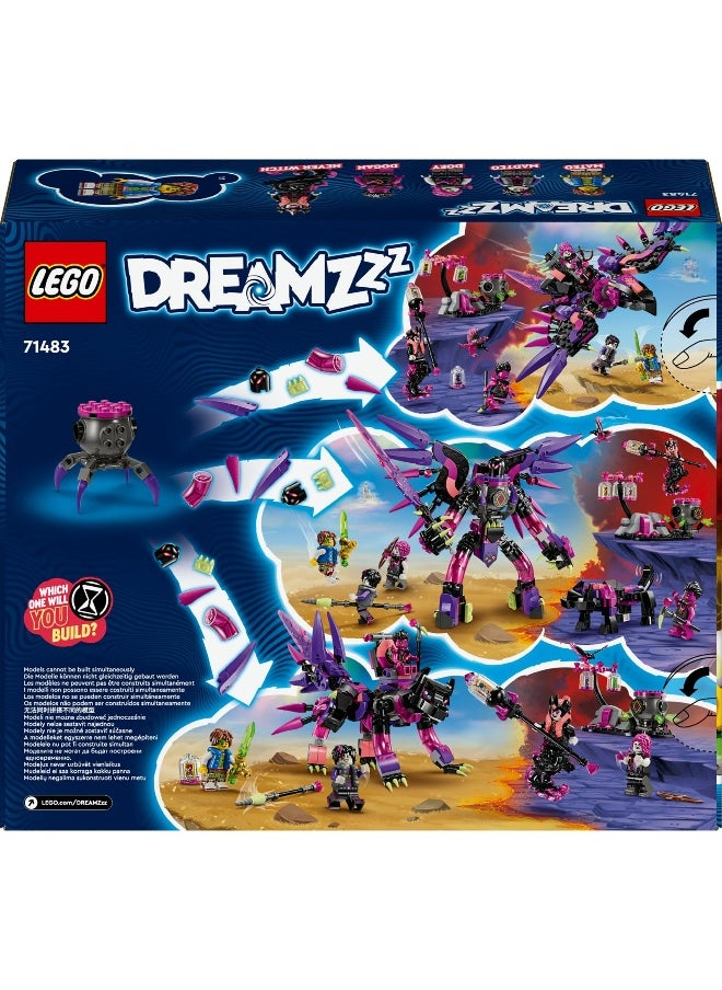 LEGO DREAMZzz The Never Witch’s Nightmare Creatures 71483 Building Toy Set (457 Pieces)