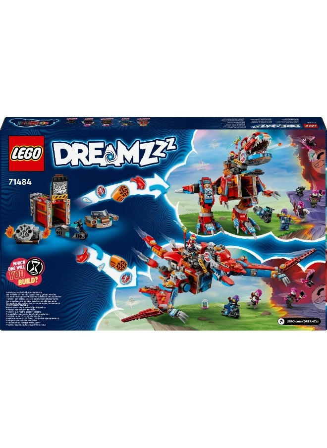 LEGO DREAMZzz Cooper’s Robot Dinosaur C-Rex Toy 71484 Building Toy Set (917 Pieces)