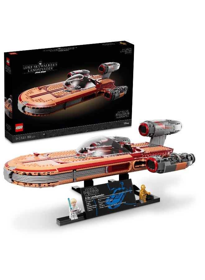LEGO® Star Wars Luke Skywalker's Landspeeder 75341 Building Toy Set (1890 Pieces)