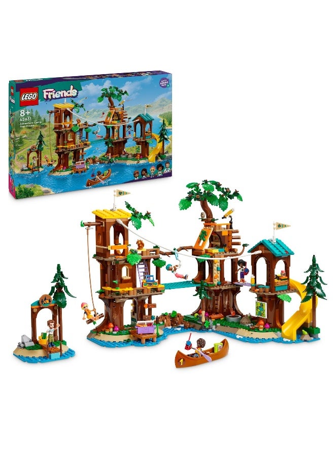 LEGO Friends Adventure Camp Tree House Playset 42631 Building Toy Set (1128 Pieces)