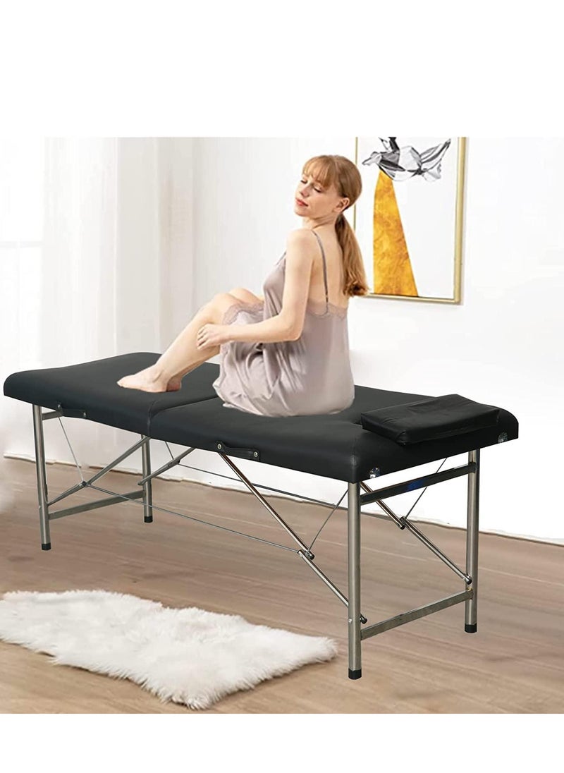 ZUIHAO Portable Massage Bed Lash Bed Facial Table SPA Beds Salon Tattoo Esthetician Bed with Carrying Bag for Shop & Home