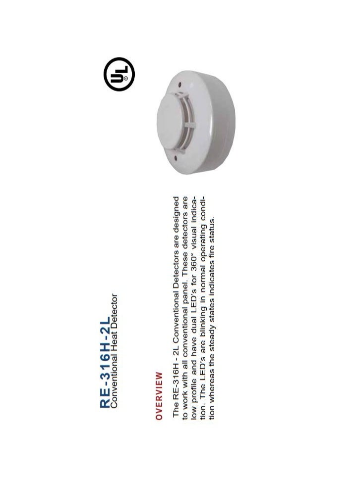 CONVENTIONAL PHOTO ELECTRIC HEAT DETECTOR