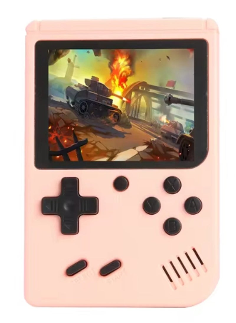 Portable Retro Gaming Console with 500 Built-In Games, Dual Player Mode, TV-Out Support & Included Controller – Handheld System with HDMI Connectivity for Home and Travel