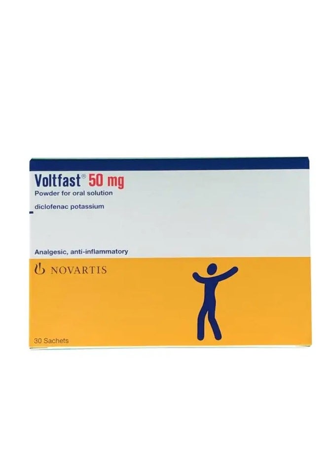 Voltfast 50mg Sachets 30s