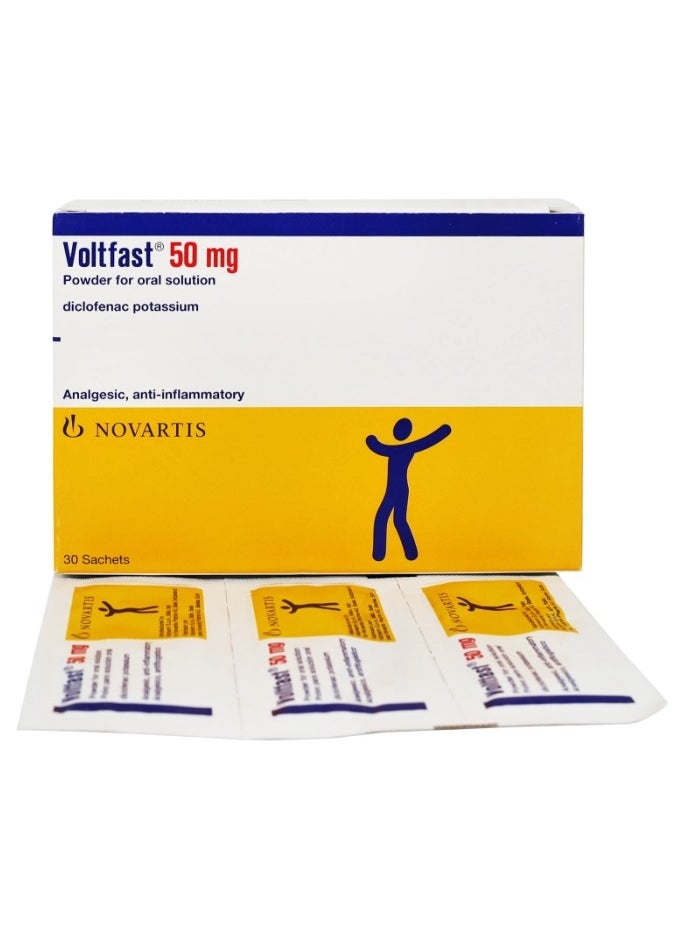 Voltfast 50mg Sachets 30s