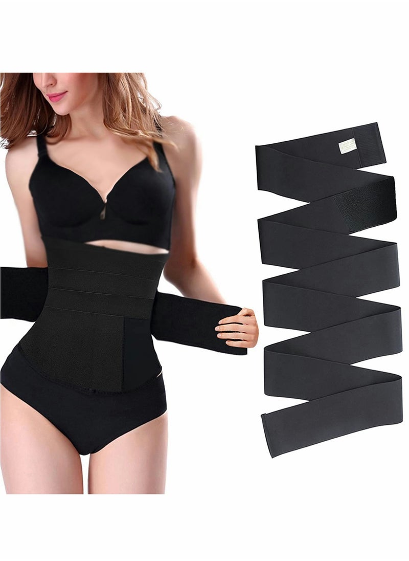 Waist Belt, Wrap Waist Trainer for Women, Tummy Wrap Waist Trimmer Belt Slimming Body Shaper