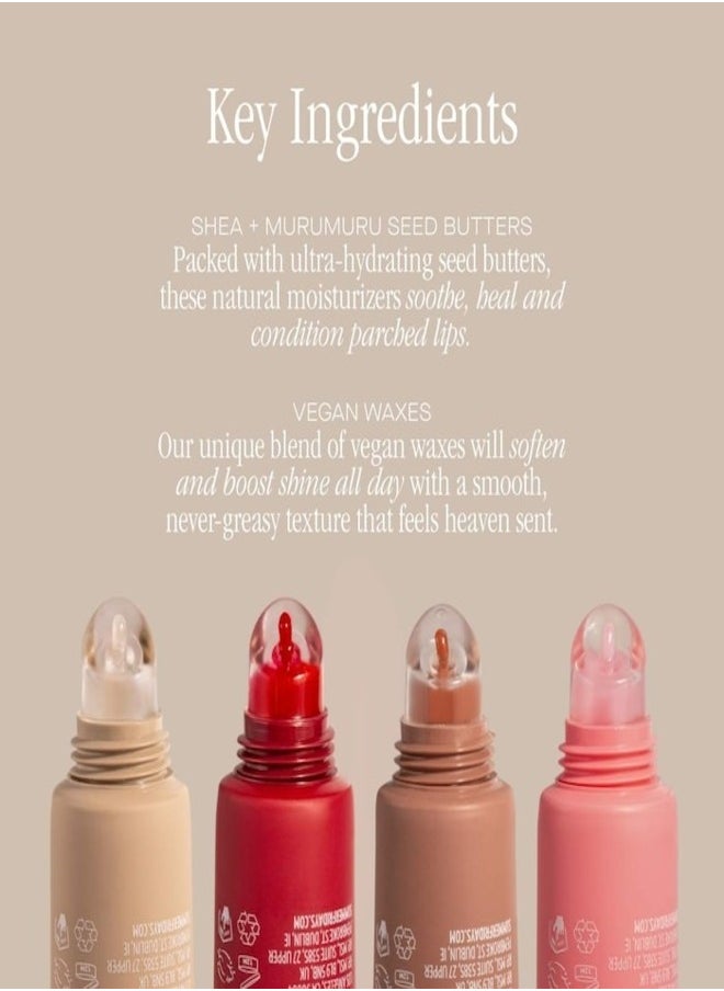 Summer Fridays Lip Butter Balm - Conditioning Lip Mask and Lip Balm for Instant Moisture, Shine and Hydration - Sheer-Tinted, Soothing Lip Care - Brown Sugar - Sheer Nude  (.5 Oz/15g)