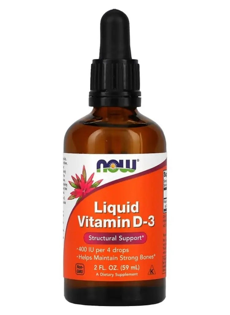 Liquid Vitamin D-3 Drops 59ml