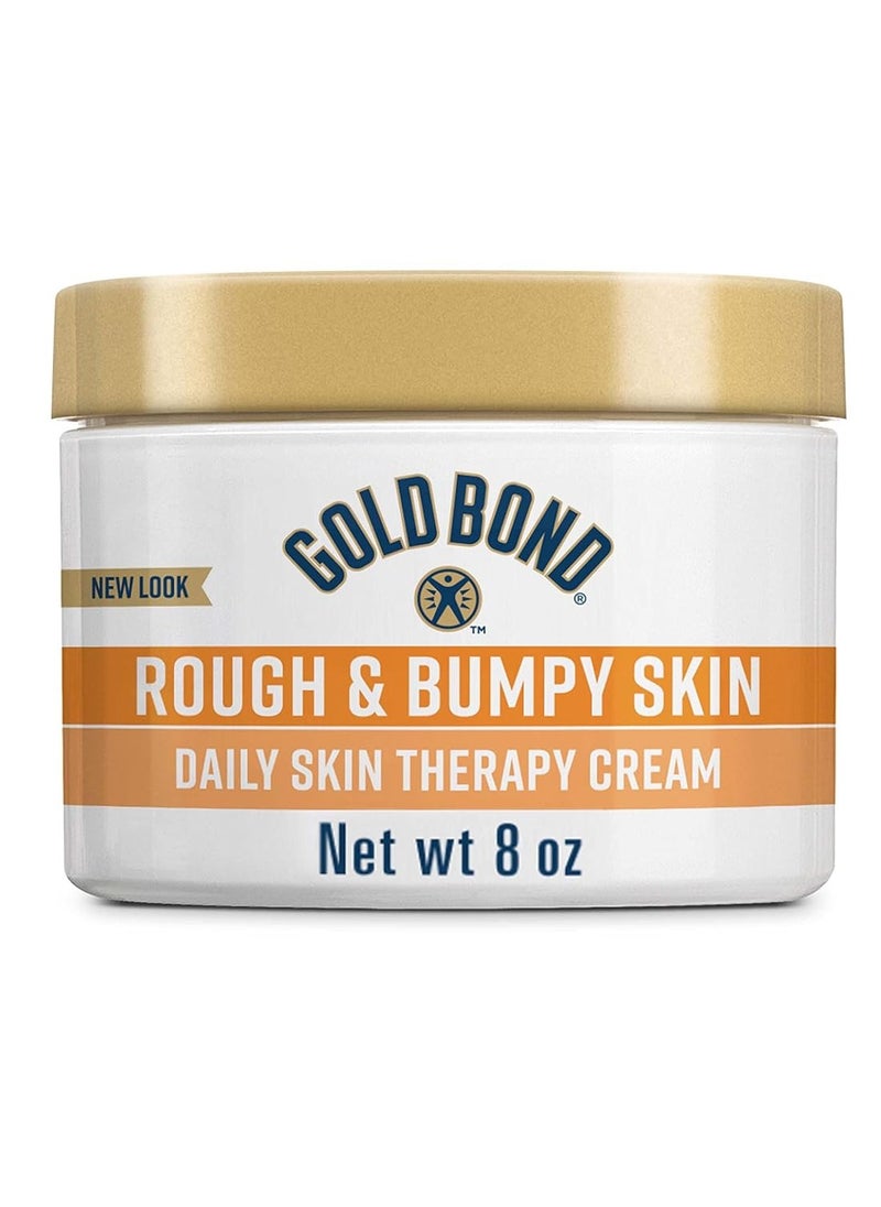 Gold Bond Rough & Bumpy Daily Skin Therapy Cream, 8 oz., With 7 Moisturizers & 3 Vitamins