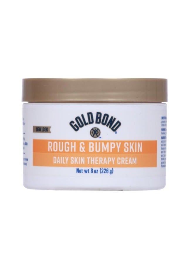 Gold Bond Rough & Bumpy Daily Skin Therapy Cream, 8 oz., With 7 Moisturizers & 3 Vitamins