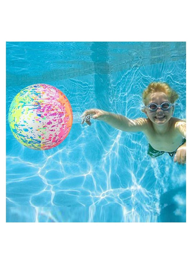 Swimming Pool Balls Underwater, Pool Diving Toys Ball with Water Filling Adapter, Cool Exercise Toys That Can Bounce Under Water, Swimming Gifts for Kids, Adults, Family