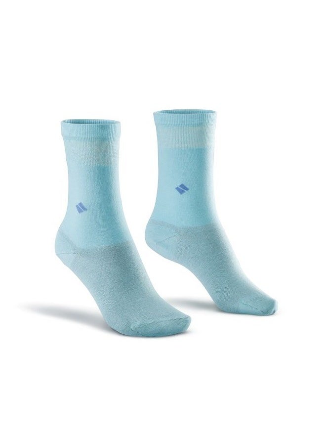 Silver Active Crew Socks