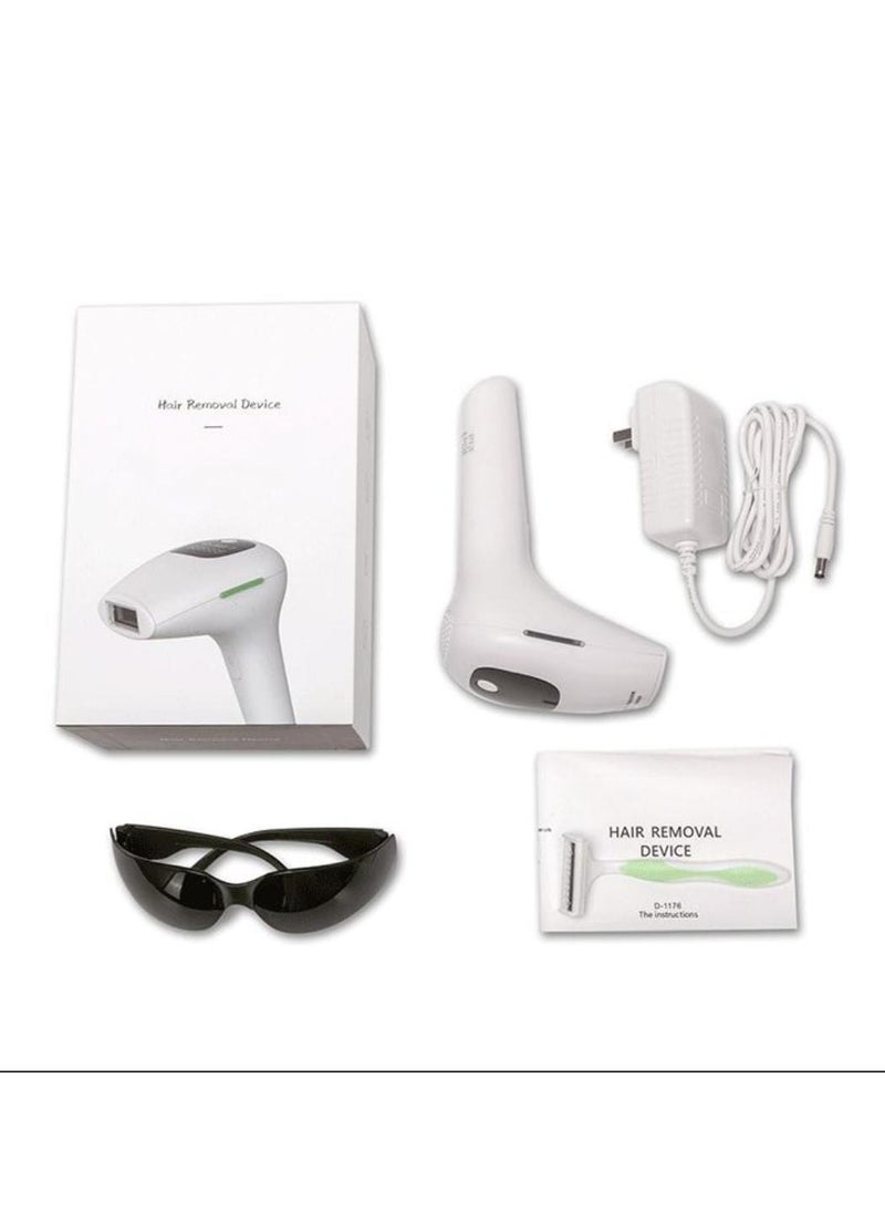 Intense Pulse Laser Hair Removal Device Set White