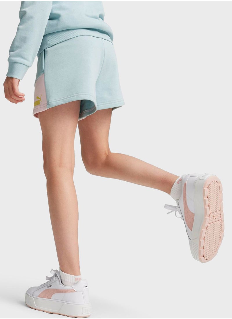 Kids Power Colorblock Shorts