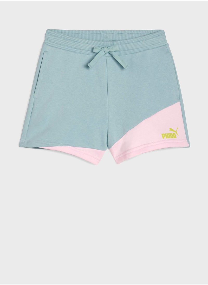 Kids Power Colorblock Shorts